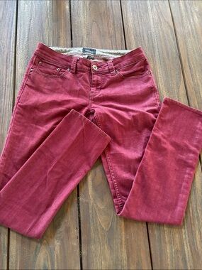 Marmot Women's Maroon Straight Leg Jeans